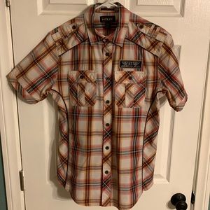 Mens Helix “Athletic Fit” American Moto Shirt